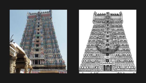 Srivilliputhur Temple side-by-side