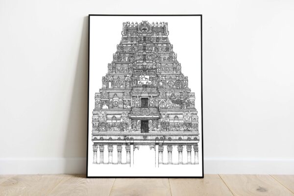 Kapaleeshwarar (Kabali) Temple Gopuram, Chennai